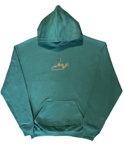 Like Fish from Water Hoody - Teal